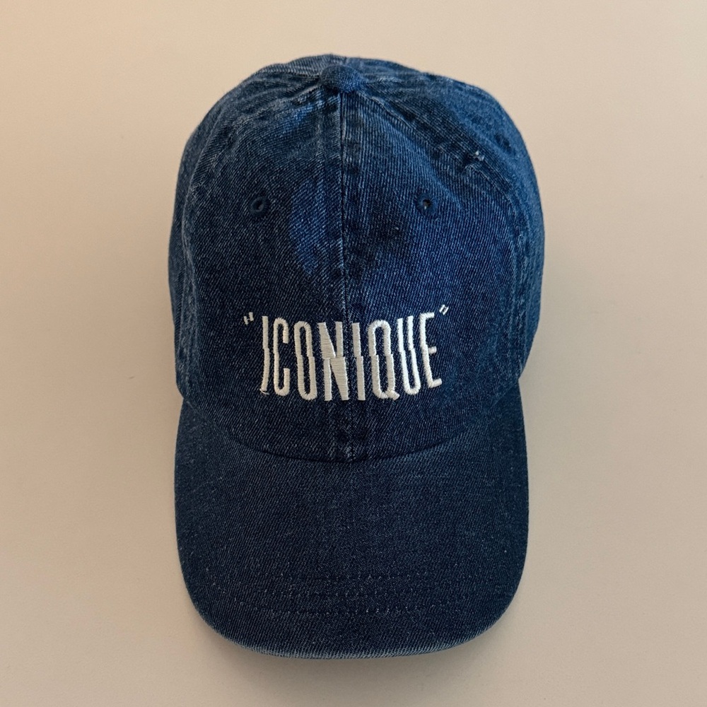 Clare V Blue Denim Cap